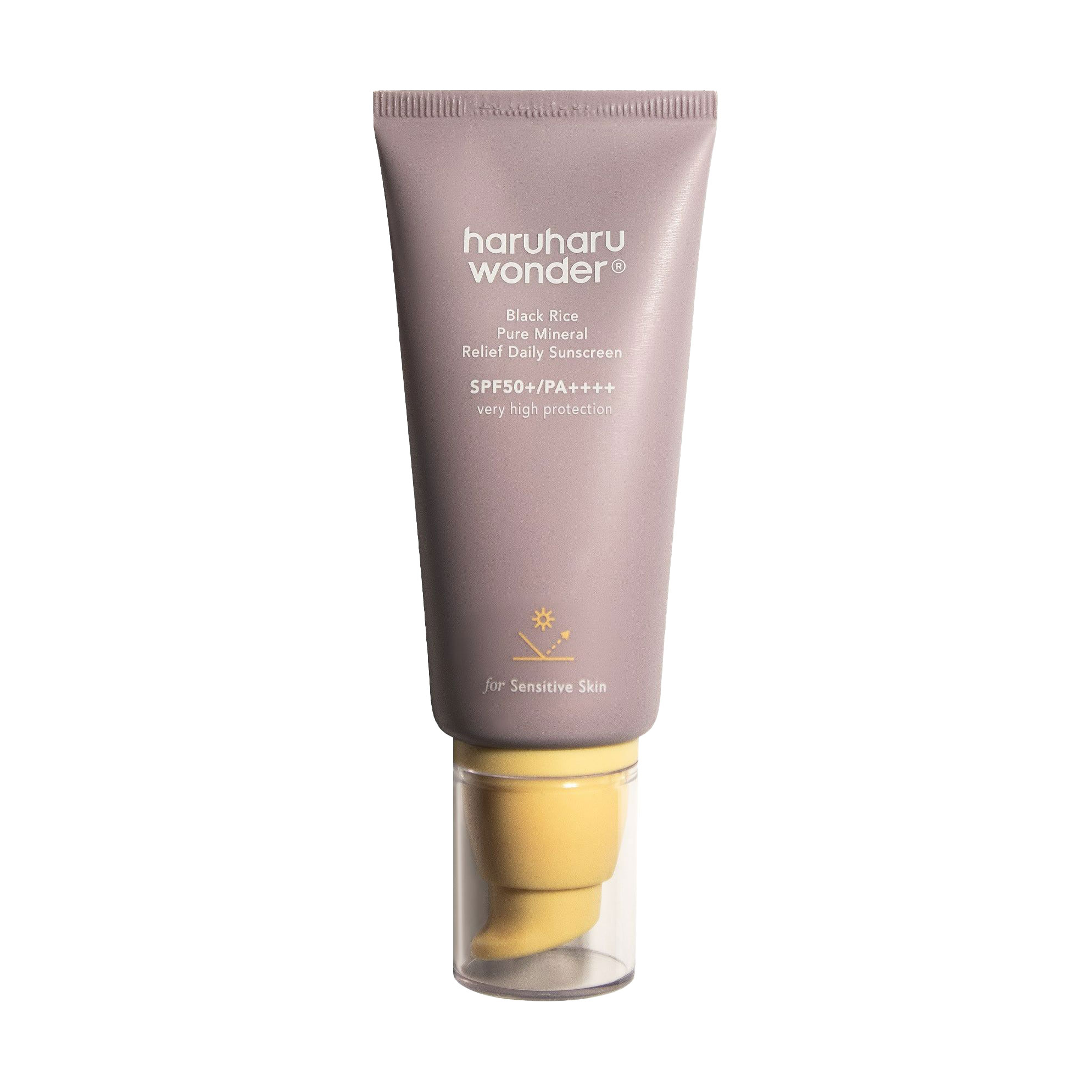 Уцінка! Сонцезахисний крем для обличчя Haruharu Wonder Black Rice Pure Mineral Relief Daily Sunscreen SPF50+/PA++++, 50 мл